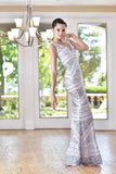 Embellished - Sleeveless hand beaded Gown